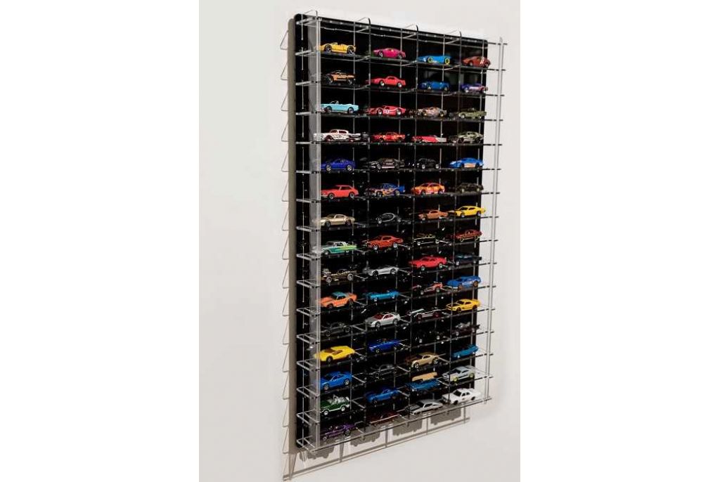 Atlantic 40113 1/64 Scale Wall Mounted Display Case for 60 Cars - atlantic -case.com